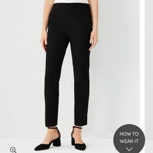 Ann Taylor The Side Zip Eva Ankle Pant in Bi-Stretch